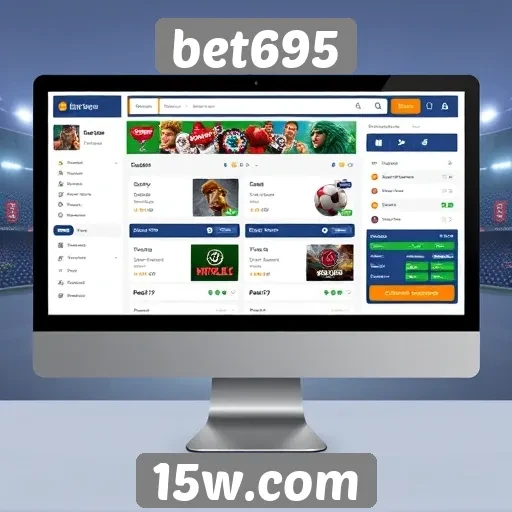 Interface do usuário do site bet695 é intuitiva e fácil de navegar